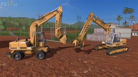 fs17 mini excavator with grapple|Excavator Liebherr 902 Pack .